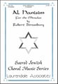 Al Hanisim SATB choral sheet music cover